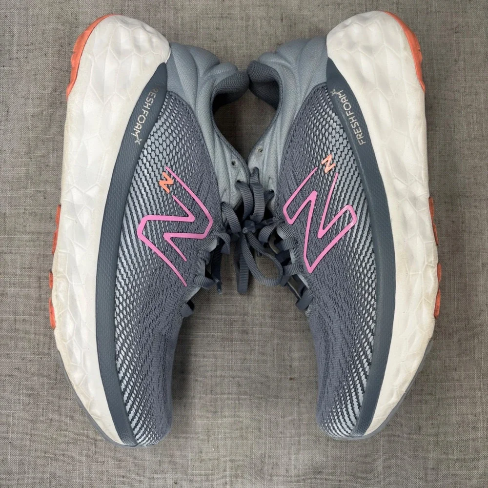 New Balance Fresh Foam X 840v1 Shoes Grey Pink Mesh Running Sneaker Women's 7.5‎